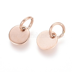 Ion Plating(IP) 304 Stainless Steel Charms&nbsp;STAS-I124-01A-RG