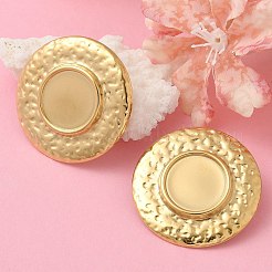 Ion Plating(IP) 304 Stainless Steel Stud Earrings for Women&nbsp;EJEW-M089-11G