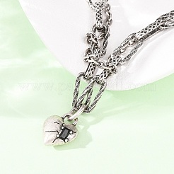 Women's 304 Stainless Steel Necklaces&nbsp;NJEW-C115-12AS