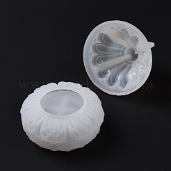 DIY Lotus Shape Candlestick Silicone Molds&nbsp;SIMO-P002-C01