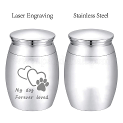 Stainless Steel Cremation Urn&nbsp;AJEW-CN0001-91A