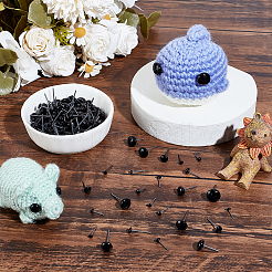 170 Pairs 8 Styles Plastic Craft Needle Felting Eyes&nbsp;FIND-PH0018-46
