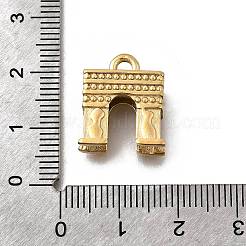 304 Stainless Steel Pendants&nbsp;STAS-F318-14G
