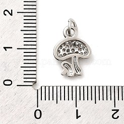 Brass Micro Pave Cubic Zirconia Charms&nbsp;KK-C134-30P