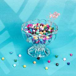720Pcs 12 Colors Drawbench Glass Beads Strands&nbsp;DGLA-PH0002-08