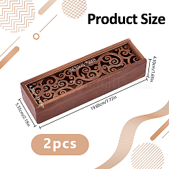 Wooden Pen Case&nbsp;LS-AJEW-WH0709-527B