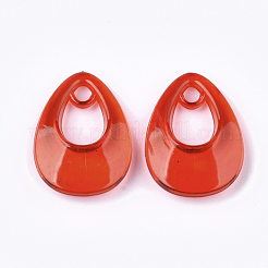 Transparent Acrylic Pendants&nbsp;TACR-S133-067