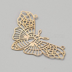 Raw(Unplated) Brass Pendants&nbsp;KK-WH20004-03C