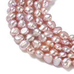 Natural Cultured Freshwater Pearl Beads Strands&nbsp;PEAR-C004-19B-02