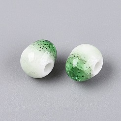 Handmade Crackle Porcelain Beads&nbsp;PORC-Q008-06B-05