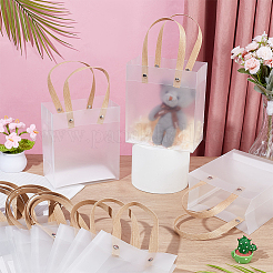 Plastic Packaging Gift Tote Bags&nbsp;ABAG-WH0046-48C