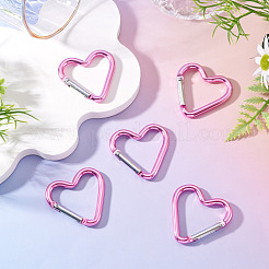 5Pcs Zinc Alloy Spring Gate Rings&nbsp;FIND-TA0009-73M
