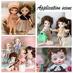 50 Pairs 4D ABS Doll Craft Cartoon Movable Eye&nbsp;DIY-NB0006-33