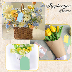 2 Sets Paper Blank Bookmarks&nbsp;AJEW-SP0001-29A