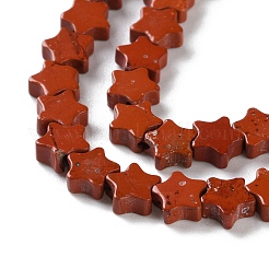 Natural Red Jasper Beads Strands&nbsp;G-G085-B56-02