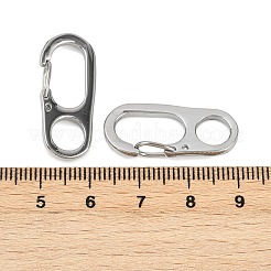 304 Stainless Steel Rock Climbing Carabiners&nbsp;STAS-B089-02B-P