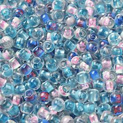 Transparent Glass Round Seed Beads&nbsp;X1-SEED-B001-05A-07