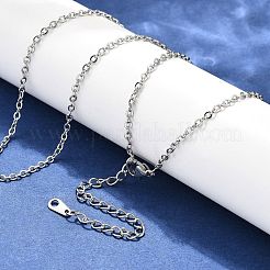 Tarnish Resistant 304 Stainless Steel Necklaces&nbsp;NJEW-E080-13P