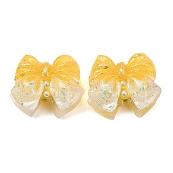 Luminous Opaque Resin & Rhinestone & Polymer Clay Beads&nbsp;RE-CBA1913-02G