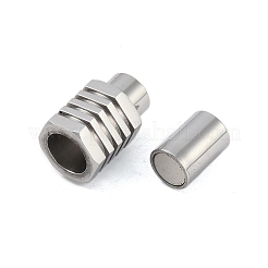 Non-Tarnish 304 Stainless Steel Magnetic Clasps&nbsp;LS-STAS-K282-03P