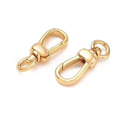 SHEGRACE Brass Swivel Lobster Snap Hook Clasps&nbsp;XGRQ7M931-975G