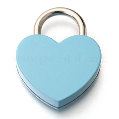 Alloy Padlock Mini Lock with Key&nbsp;AJEW-WH0171-19D