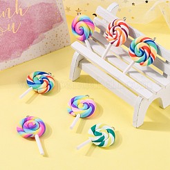 Handmade Polymer Clay Big Pendants&nbsp;X-CLAY-Q240-007