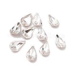 Glass Rhinestone Cabochons&nbsp;GGLA-P002-07D-01