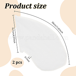 Polyester Pocket Cloth Bag Fabric&nbsp;LS-DIY-WH0750-385B