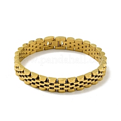 Ion Plating(IP) 304 Stainless Steel Thick Link Chain Bracelet&nbsp;BJEW-G649-09