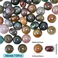 1 Strand Natural Indian Agate Beads Strands&nbsp;G-SC0003-77