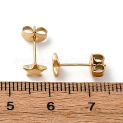 304 Stainless Steel Stud Earrings&nbsp;EJEW-Z134-04G