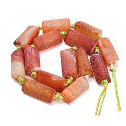 Natural Weathered Agate Beads Strands&nbsp;G-A321-F02-01B