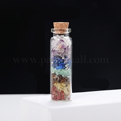 Transparent Glass Wishing Bottle Decoration&nbsp;PW-WG92605-01