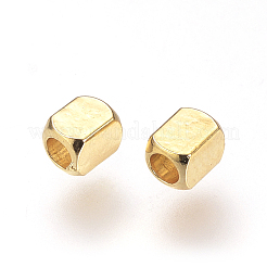 Brass Spacer Beads&nbsp;KK-T016-14G