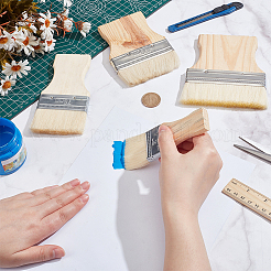 4Pcs 4 Styles Wool Paint Brush&nbsp;TOOL-NB0002-28