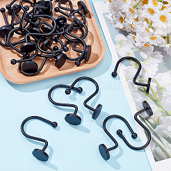 2Bags Iron Shower Curtain Hook for Bathroom&nbsp;AJEW-GO0004-54A