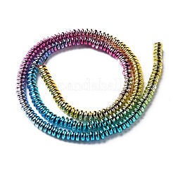 Electroplate Non-magnetic Synthetic Hematite Beads Strands&nbsp;G-N337-05