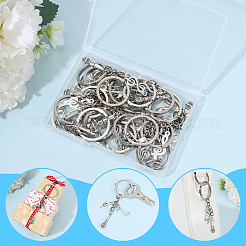 20Pcs Alloy Microphone & Musical Note Keychains&nbsp;KEYC-SC00045