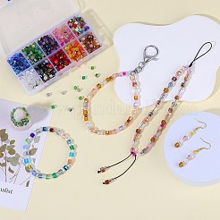 2 Bags Imitation Artificial Crystal Glass Beads&nbsp;GLAA-SZ0001-95B-05