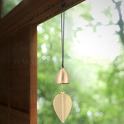 Brass Bell Pendants&nbsp;HJEW-WH20816-010G-F