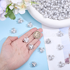 120Pcs Alloy Resin Cabochons&nbsp;ALRI-ME0001-04P