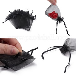 Organza Gift Bags with Drawstring&nbsp;X-OP-R016-7x9cm-18