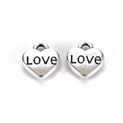 Tibetan Style Alloy Charms&nbsp;TIBE-S323-100AS-RS