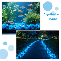 Luminous Resin Beads&nbsp;RESI-WH0034-72