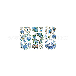 3 Sheets 3 Styles PVC Waterproof Decorative Stickers&nbsp;DIY-WH0404-094