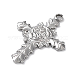 Non-Tarnish 304 Stainless Steel Pendants&nbsp;STAS-M323-51P