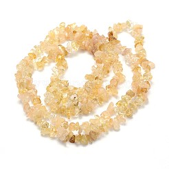 Natural Citrine Beads Strands&nbsp;X-G-O049-B-29