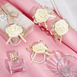 Plastic Wrist Corsage&nbsp;AJEW-WH0518-46