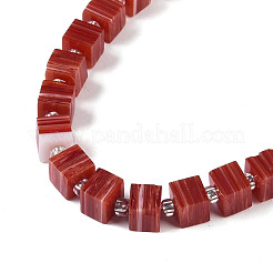 Handmade Nepalese Lampwork Beads Strands&nbsp;LAMP-M019-01G